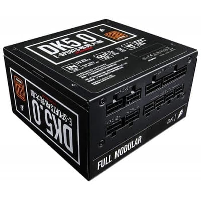 1STPLAYER Gaming PSU DK5.0 500W Full Modular - PS-500AX(BM) 80+ Bronze
