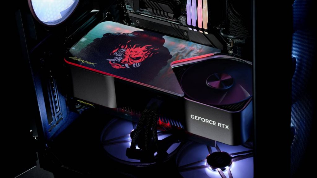 RTX 4090 dengan blackplate Cyberpunk 2077