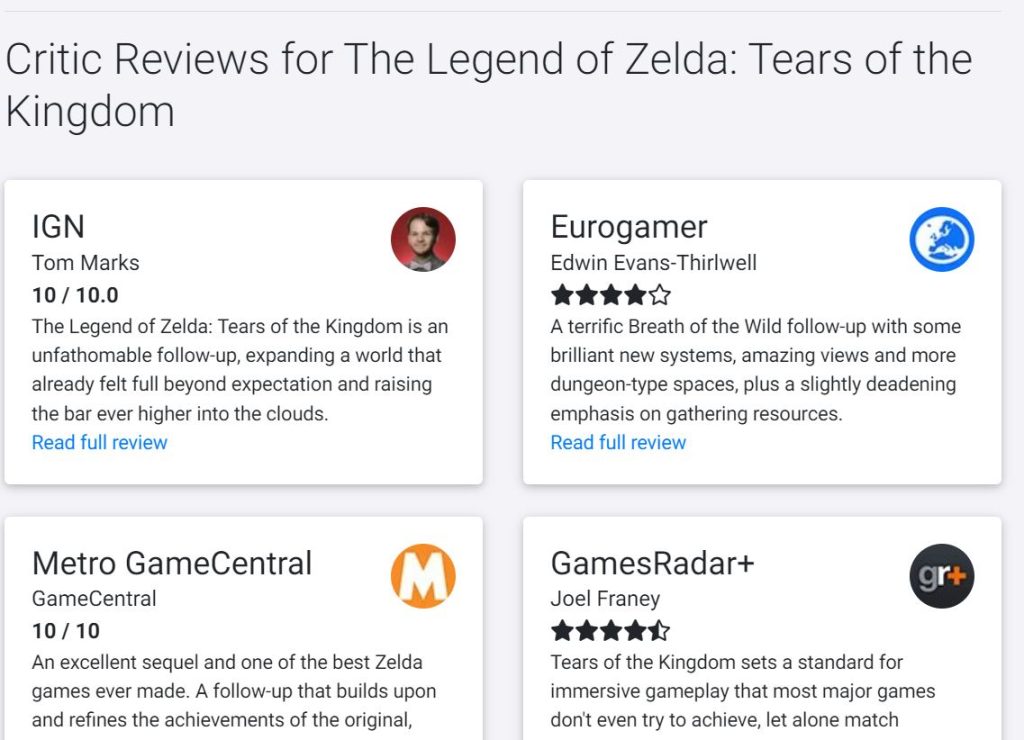 The Legend of Zelda: Tears of The Kingdom