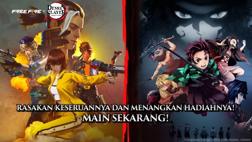 Free Fire x Demon Slayer