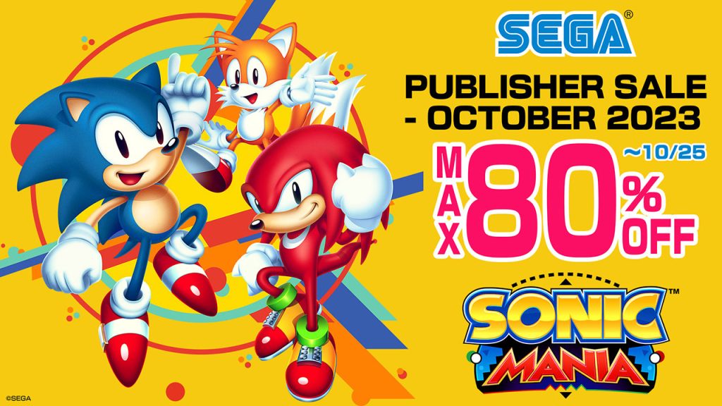sega publisher sale october 2023