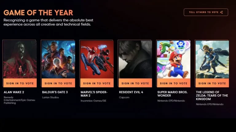 Game of The Year 2023