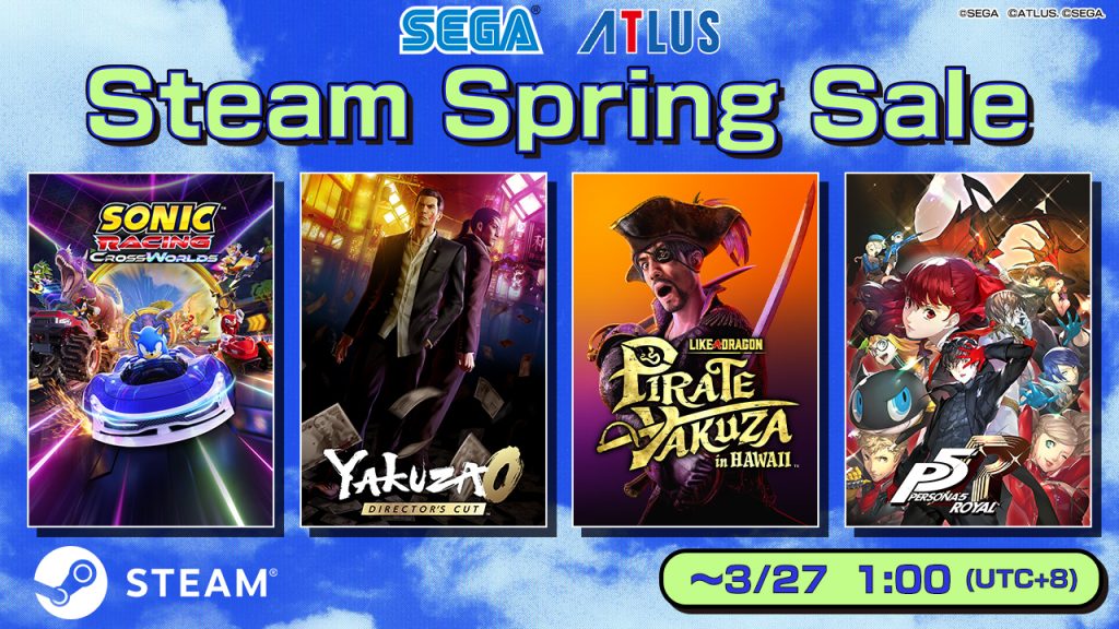 Sega Steam Spring Sale