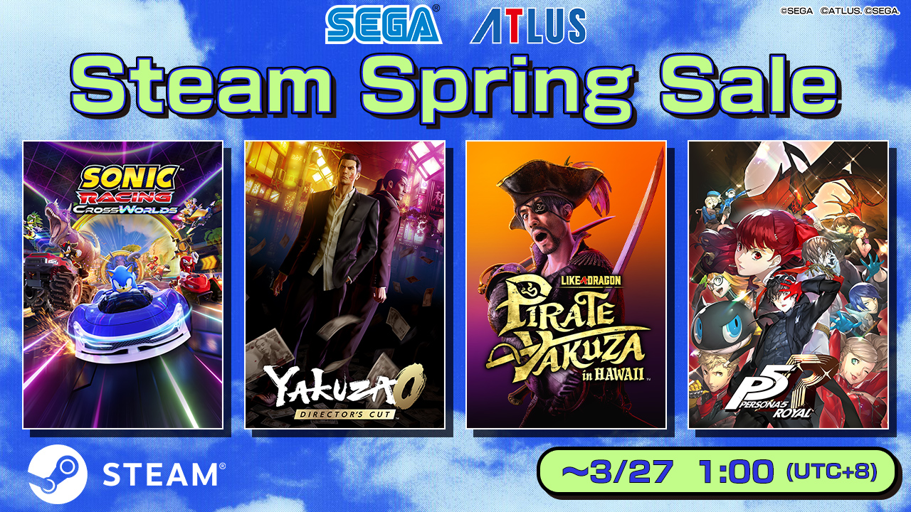 Sega Steam Spring Sale